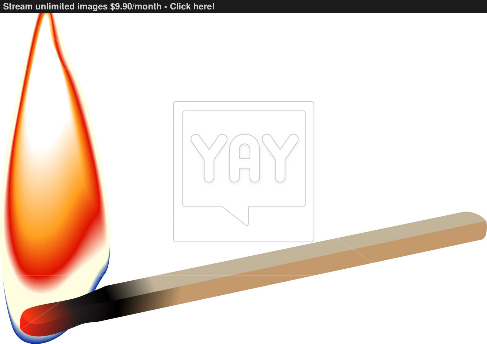 1600x1131 Burning Matchstick Vector