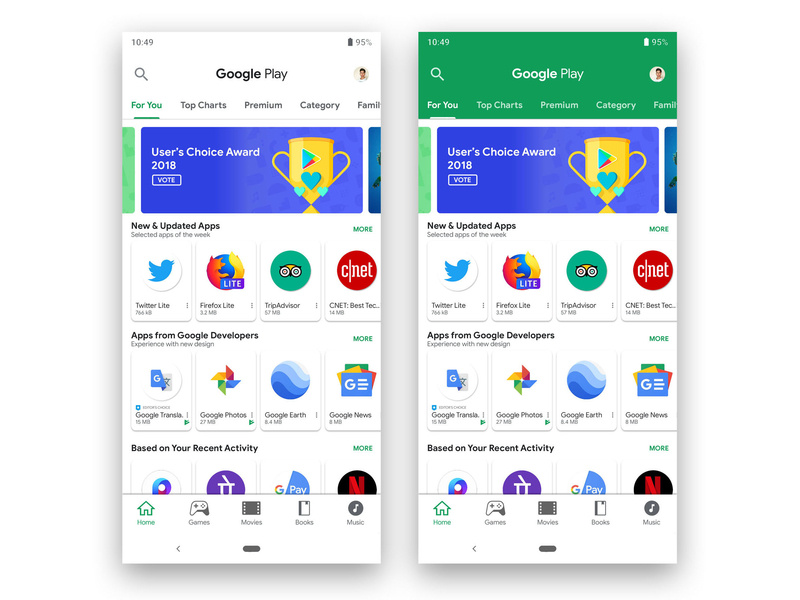 Google Play Store Redesign With Material Design 800x600 Google Play Store Redesign With Material Design