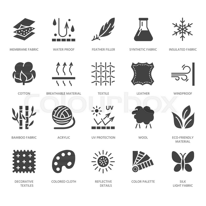 Fabric Feature, Clothes Material Stock Vector Colourbox 800x800 Fabric Feature, Clothes Material Stock Vector Colourbox