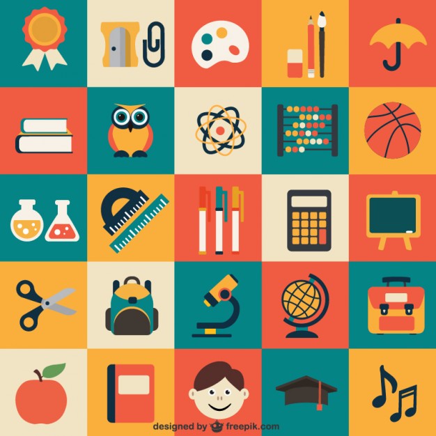 School Icons Pack Vector Free Download 626x626 School Icons Pack Vector Free Download