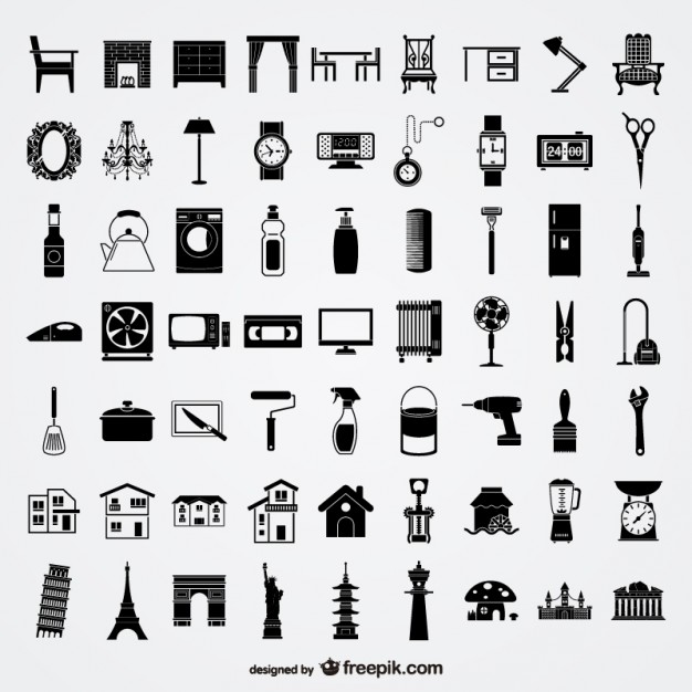 Various Sketch Elements Of Material Lifestyle Elements Free Vector 626x626 Various Sketch Elements Of Material Lifestyle Elements Free Vector