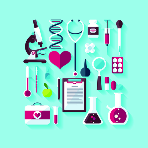 Creative Design Medical Tool Vector Material Free Download 500x500 Creative Design Medical Tool Vector Material Free Download