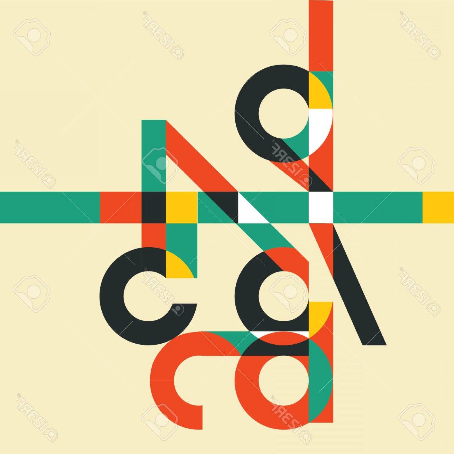 1560x1560 Photostock Vector Mathematics Background With Colorful Numbers