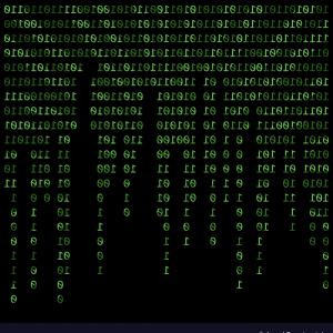 300x300 Binary Code Zero One Matrix Green Background Vector Newwaysys