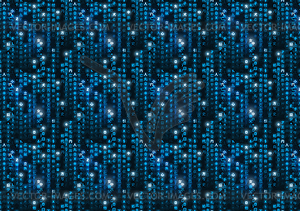 300x211 Blue Matrix Symbols, Binary Code On Dark