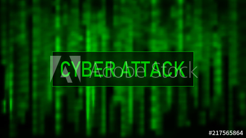 500x282 Cyber Attack Hacking Digital Background Green Matrix Binary