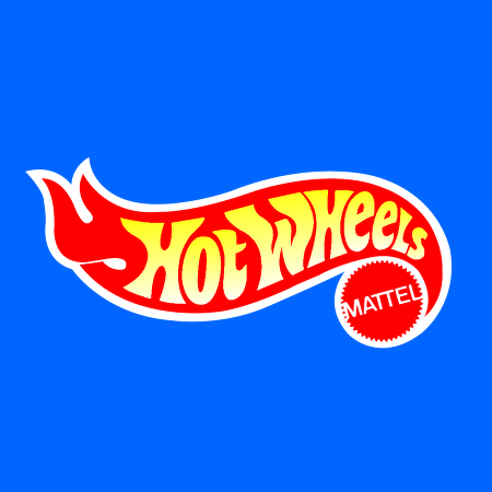450x450 Mattel Hot Wheels Logos