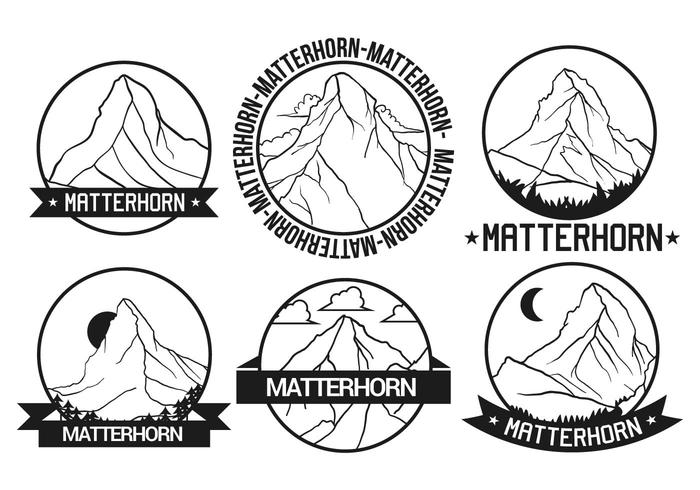 700x490 Matterhorn Vector Set
