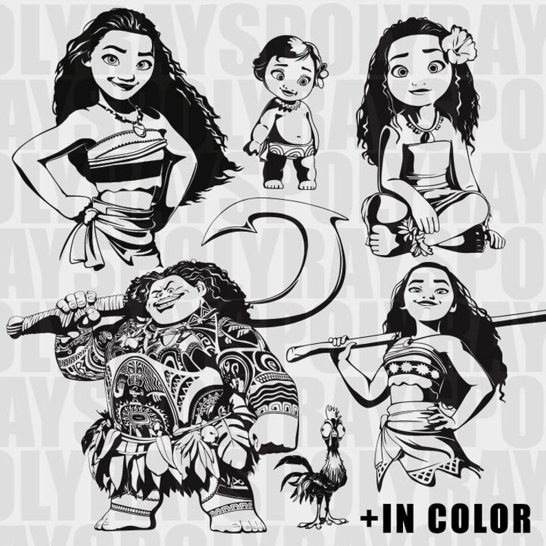794x794 Moana Digital Download Hei Hei Maui Etsy