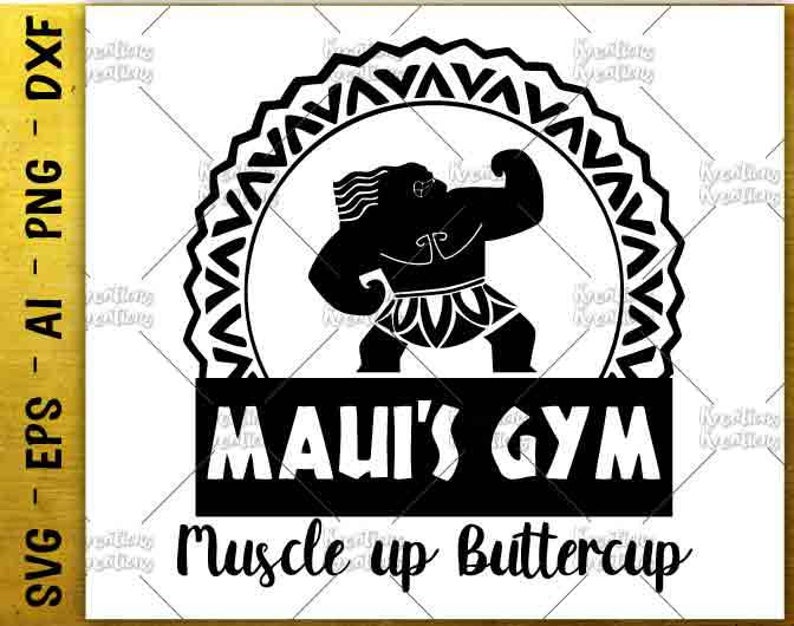 794x626 Muscle Up Buttercup Fitnes Shirts Maui's Gym Etsy