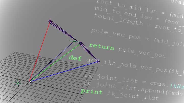 720x403 How To Apply Vector Math In Maya For Pole Vector Control