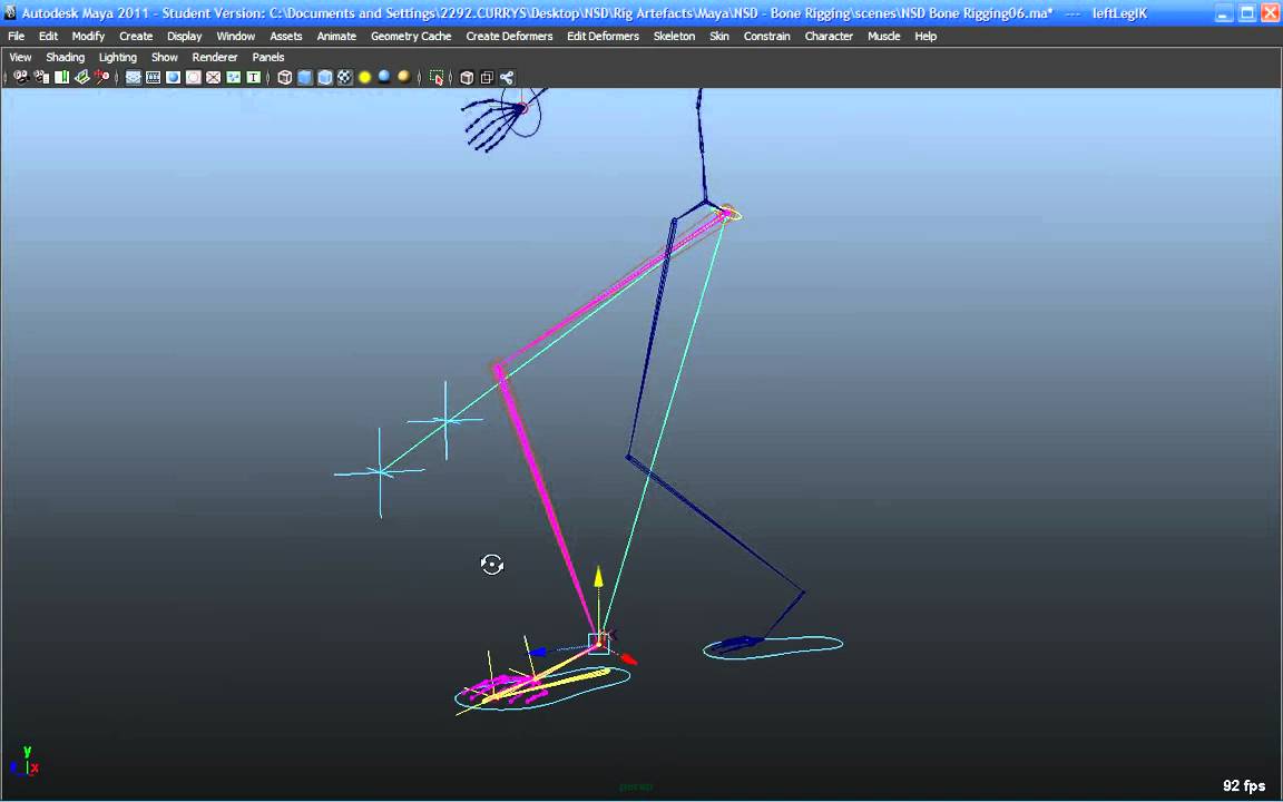 1152x720 Knee Pole Vectors