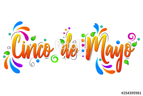 500x334 Cinco De Maya Vector Isolated Illustration On White Background