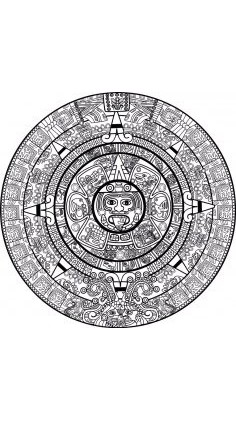 Mayan Calendar Vector Art Free Vector 236x421 Mayan Calendar Vector Art Free Vector