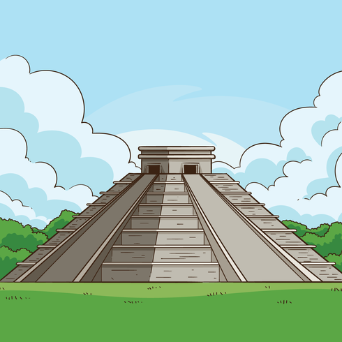 490x490 Maya Pyramids