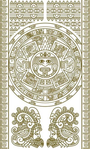 302x500 Maya And Aztec Vector Symbols