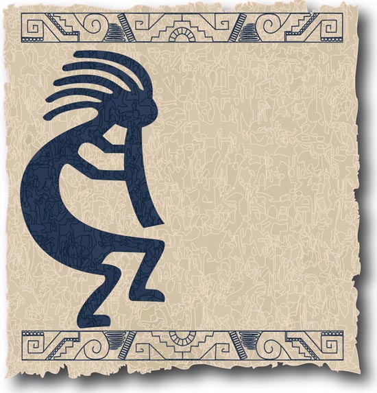 550x573 Mayan Vector Elements Design