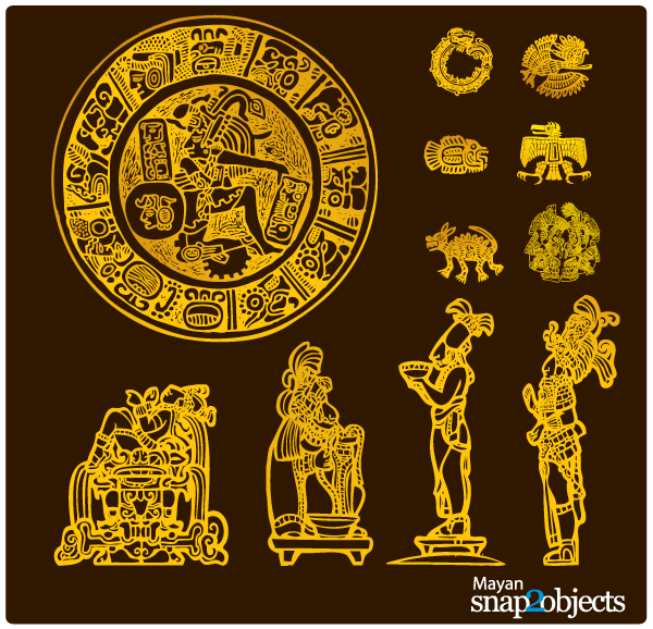 600x578 Free Free Vector Aztecmayan Elements Files, Vectors