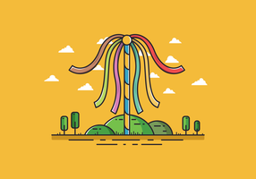 286x200 Maypole Free Vector Art