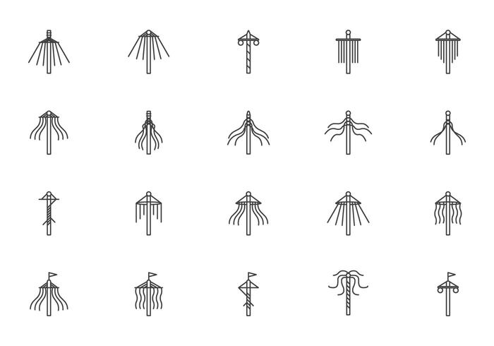 700x490 Free Maypole Vectors