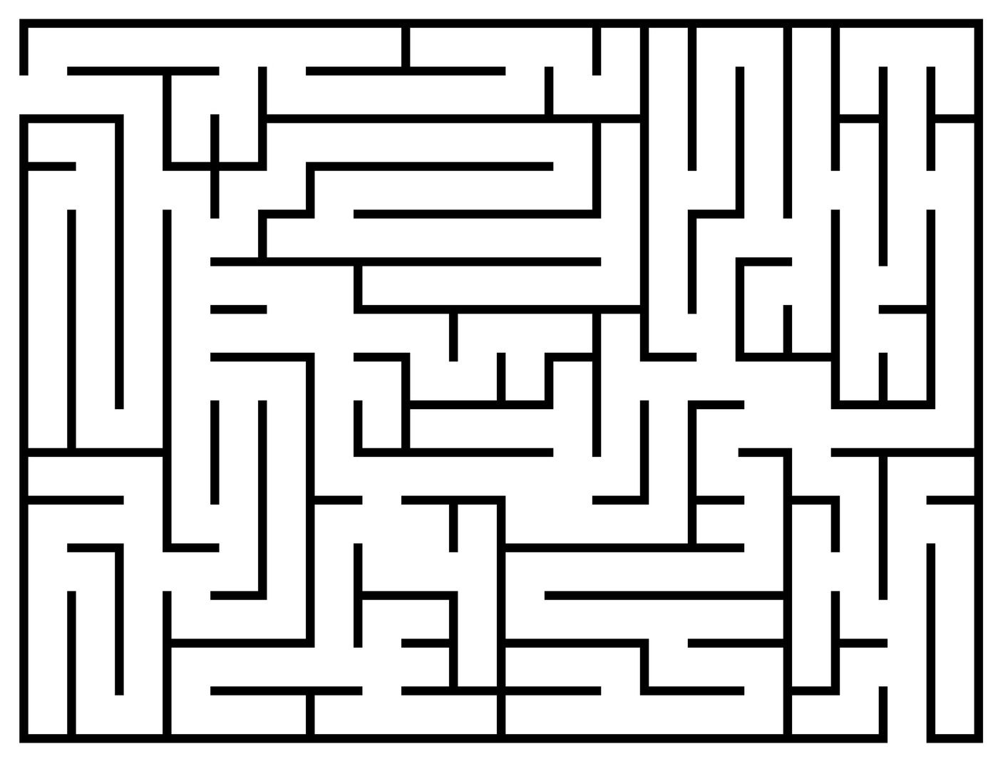 Kids Riddle, Maze Puzzle, Labyrinth Vector Illustration 1400x1072 Kids Riddle, Maze Puzzle, Labyrinth Vector Illustration