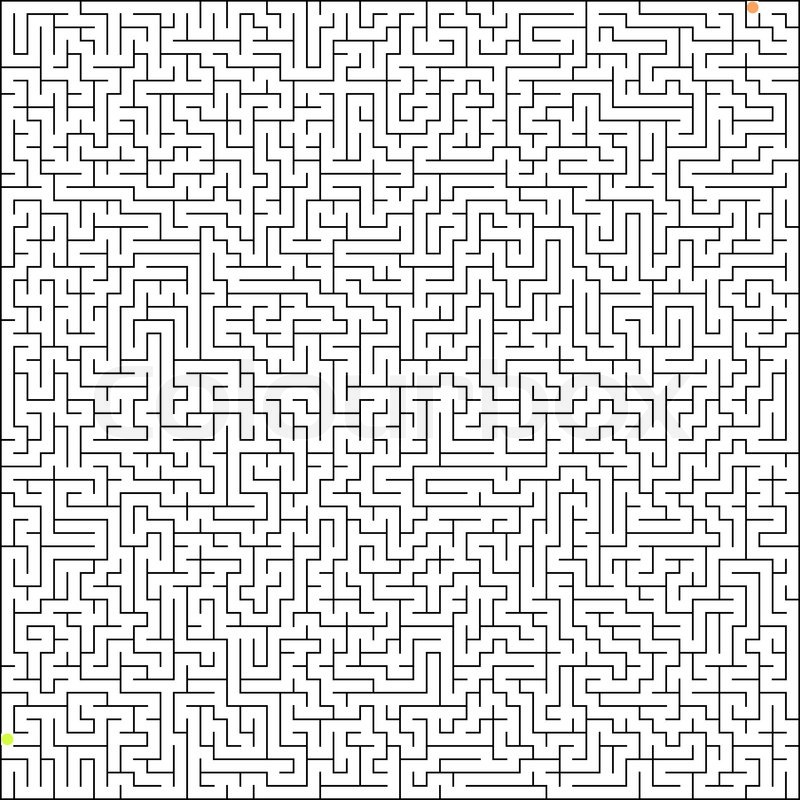 Vector Illustration Of Perfect Maze Stock Vector Colourbox 800x800 Vector Illustration Of Perfect Maze Stock Vector Colourbox