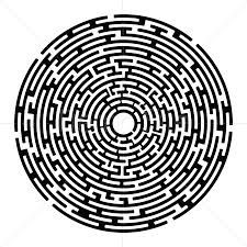 225x225 Maze Vector Free