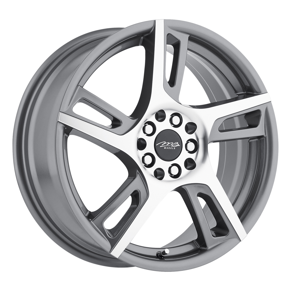 1000x1000 Mb Wheels Vector Wheels Multi Spoke Painted Passenger Wheels