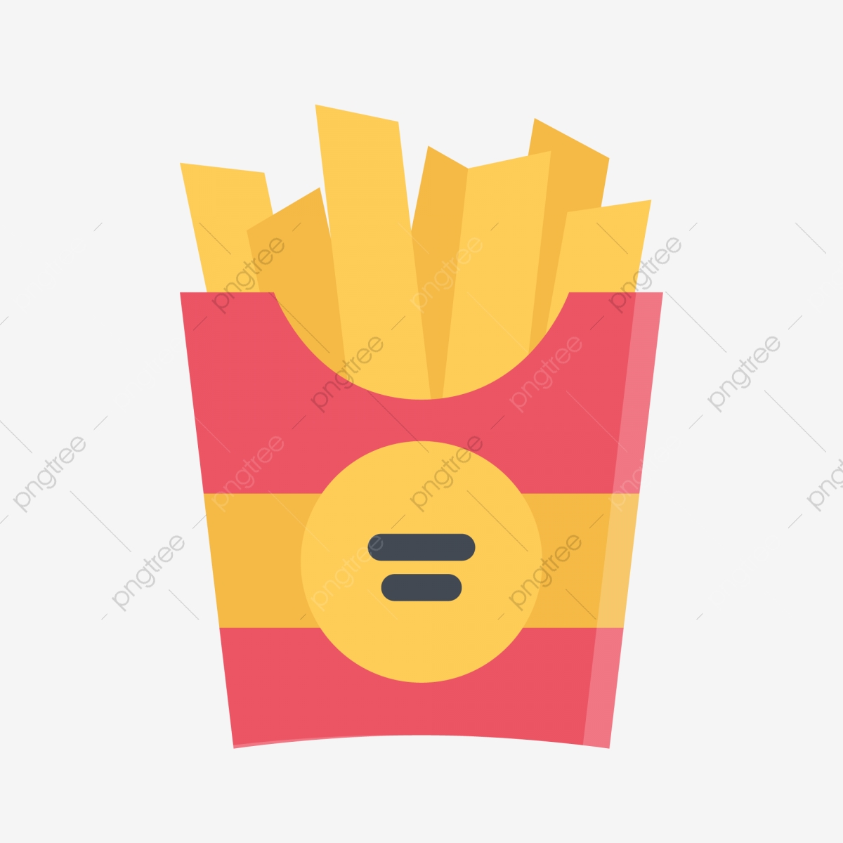 1200x1200 French Fries Potato Food Mcdonalds, Delicious, Icon, Illustration