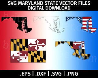 Maryland Clip Art Etsy 340x270 Maryland Clip Art Etsy