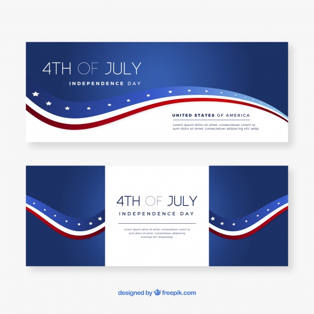 Of July Banners With American Flag Vector Free Download 626x626 Of July Banners With American Flag Vector Free Download