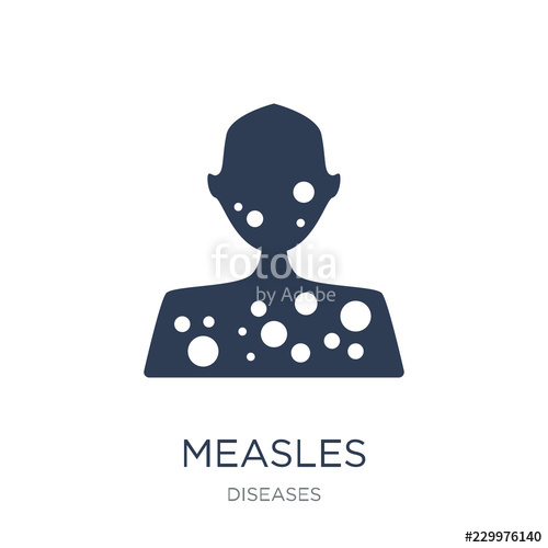 500x500 Measles Icon Trendy Flat Vector Measles Icon On White Background