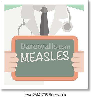 362x382 Medical Board Measles, Art Print Barewalls Posters Prints