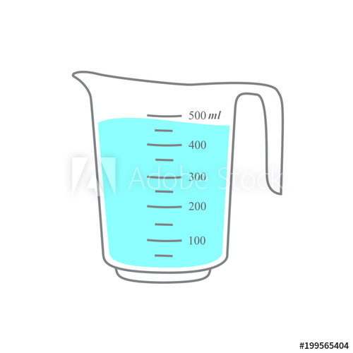 Measuring Cups Vector 500x500 Measuring Cups Vector