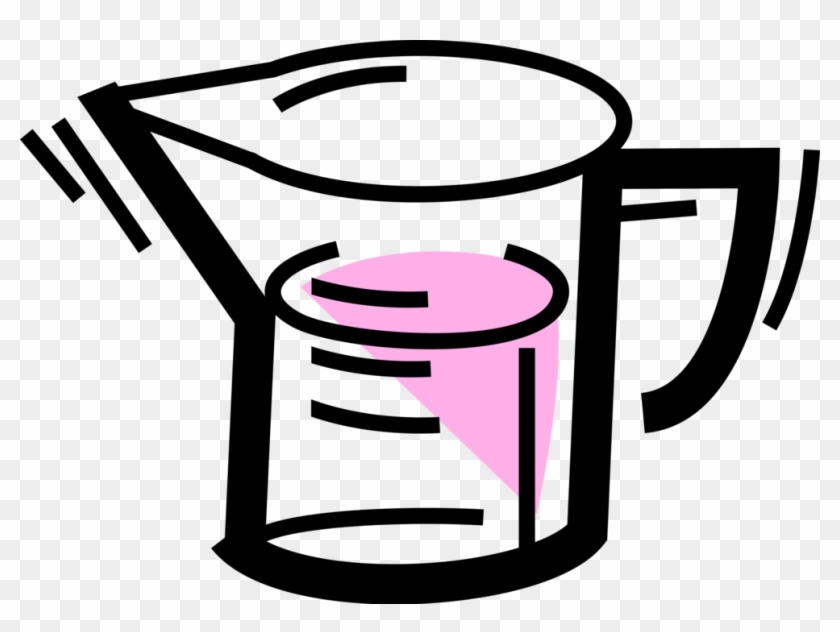 Vector Illustration Of Kitchen Utensil Measuring Cup 840x632 Vector Illustration Of Kitchen Utensil Measuring Cup