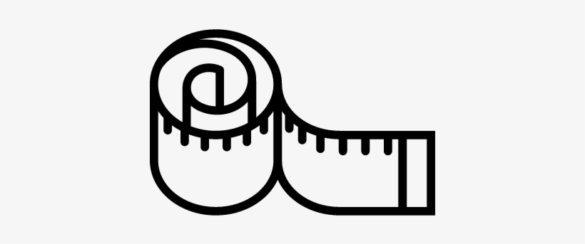 820x343 Measuring Tape Vector