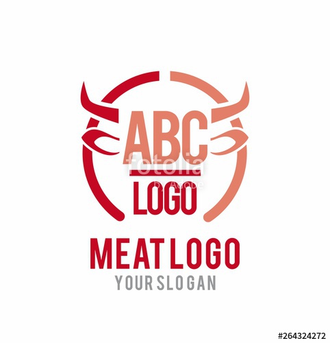 482x500 Meat Logo Food Logo Stock Image And Royalty Free Vector