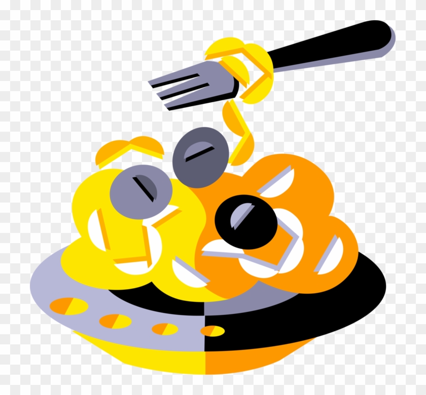 840x780 Vector Illustration Of Italian Cuisine Spaghetti Pasta