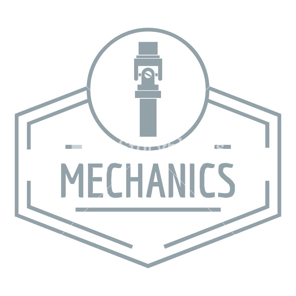 1000x1000 Gear Mechanic Logo Simple Illustration Of Gear Mechanic Vector