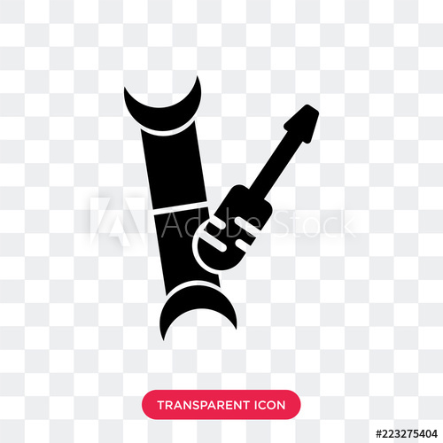 500x500 Repair Tools Vector Icon Isolated On Transparent Background