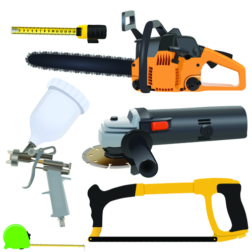 500x500 Set Of Different Repair Tools Vector Graphics Free Download