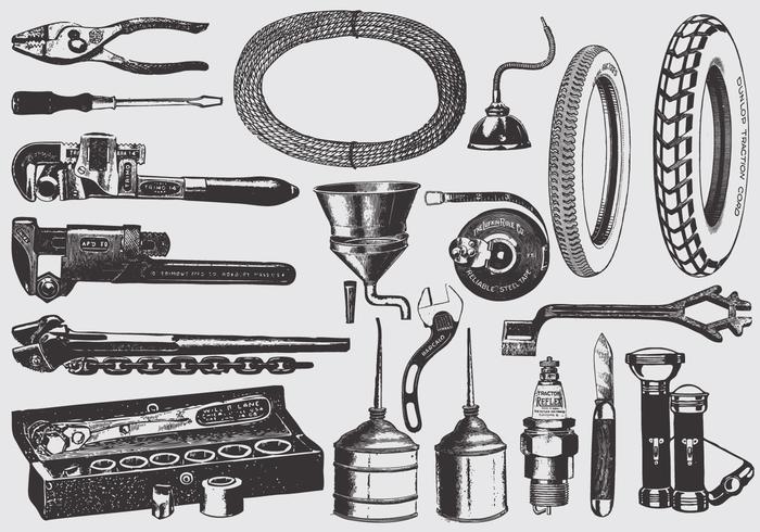 700x490 Vintage Mechanic Tools