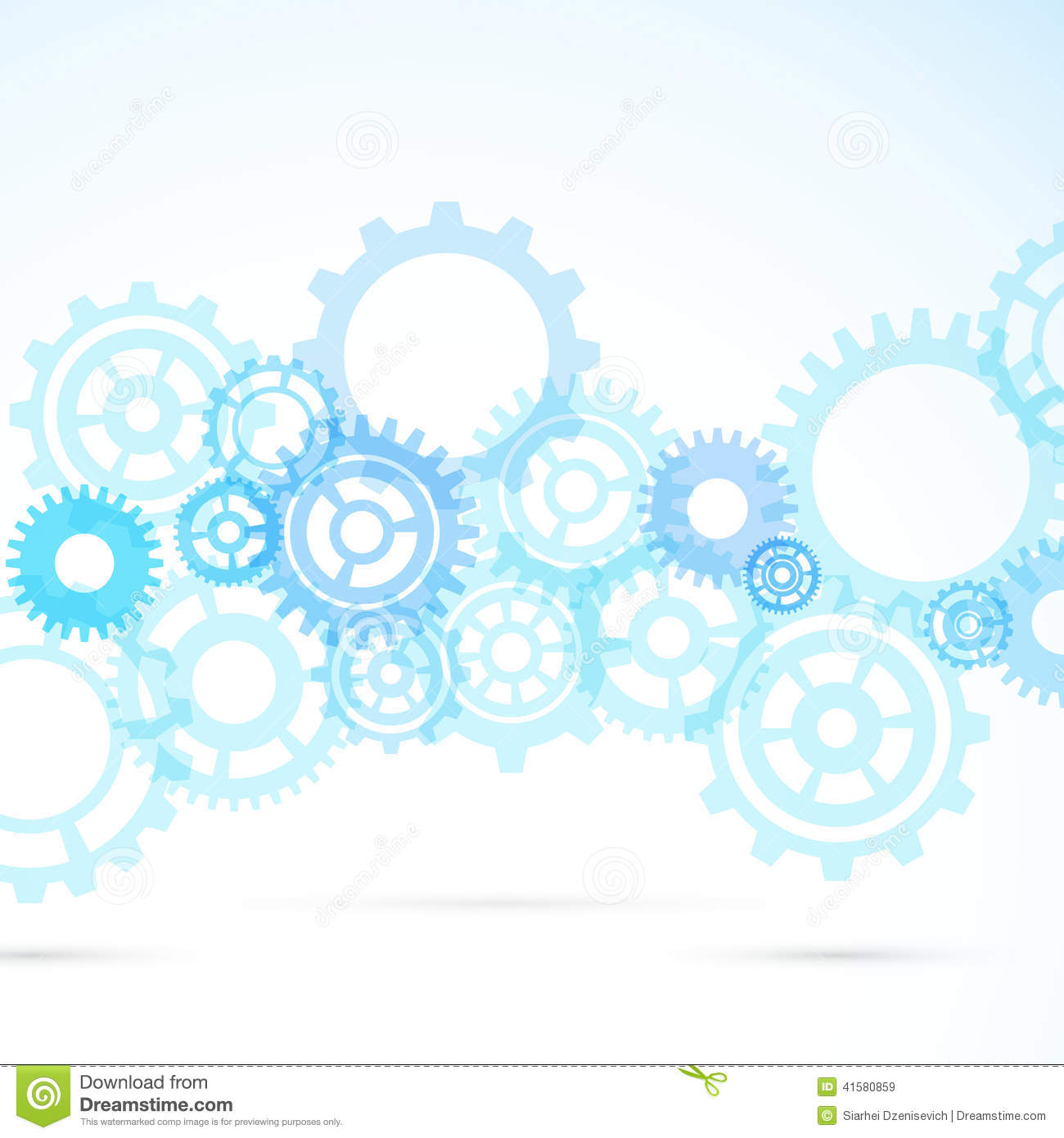 1300x1390 Blue Gear Abstract Modern Mechanical Background Vector