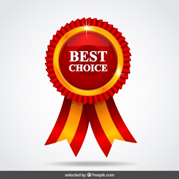 626x626 Red Best Choice Medal Vector Free Download