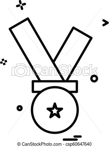 347x470 Medalla, Vector, Premio, Icono