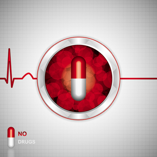 550x550 Free Download Of Anti Drug Medical Background Vector Vector