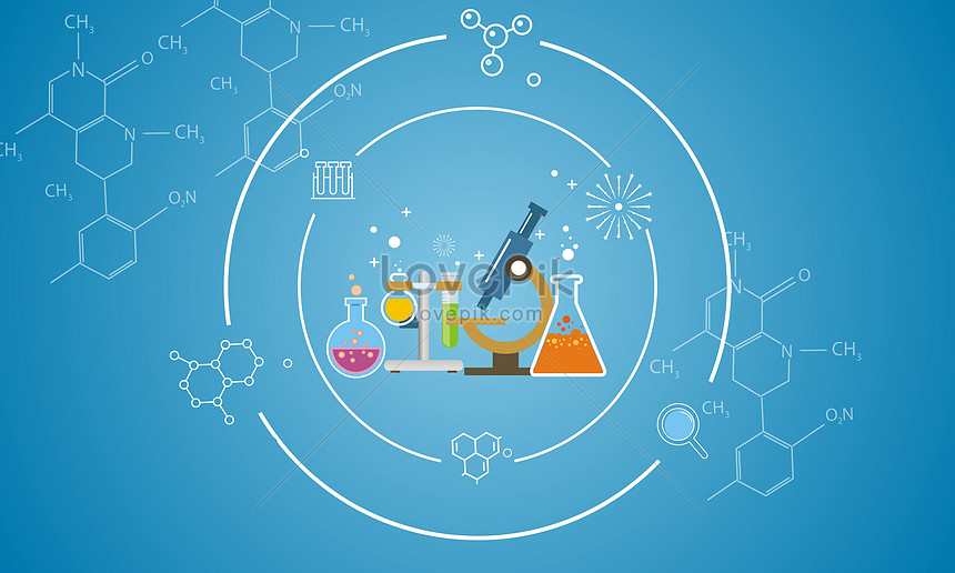 860x516 Vector Background Of Medical Science And Technology Illustration