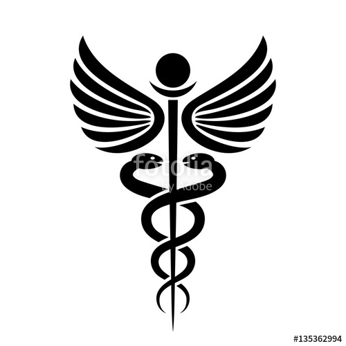 500x500 Ancient Medical Symbol Caduceus Stock Image And Royalty Free