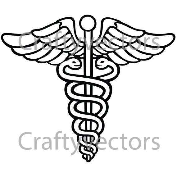 570x570 Caduceus Medical Corps Insignia Vector Etsy