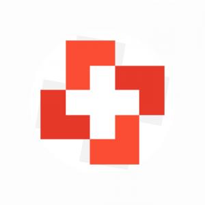 300x300 Medical Cross Logo Or Icon Vector Createmepink